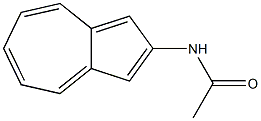 2-ACETYLAMINOAZULENE Structure