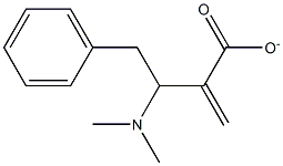 N,N-DIMETHYLAMINOBENZYLMETHACRYLATE 구조식 이미지