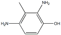 3-HYDROXY-2,6-DIAMINOTOLUENE Structure