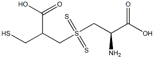 S-(2-CARBOXY-3-MERCAPTOPROPYL)CYSTEINE,DISULPHIDE 구조식 이미지