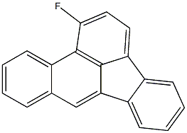 1-FLUOROBENZO(B)FLUORANTHENE Structure