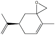 (7R)-7-ISOPROPENYL-4-METHYL-1-OXA-SPIRO(2,5)OCT-4-ENE 구조식 이미지