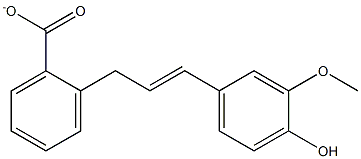 CONIFERYLBENZOATE 구조식 이미지