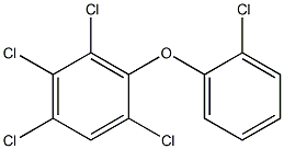 2,2',4,5,6-PENTACHLORODIPHENYLETHER Structure