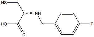 PARA-FLUOROBENZYL-S-CYSTEINE 구조식 이미지