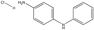PARA-PHENYLENEDIAMINE,N-PHENYL-,HYDROCHLORIDE Structure
