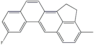 8-FLUORO-3-METHYLCHOLANTHRENE 구조식 이미지