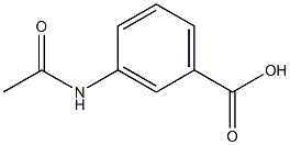 3-ACETAMINOBENZOICACID Structure