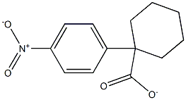 PARA-NITROPHENYLCYCLOHEXANECARBOXYLATE Structure