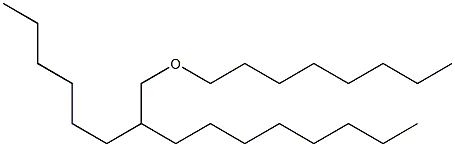 2-HEXYLDECANOXYOCTANE 구조식 이미지