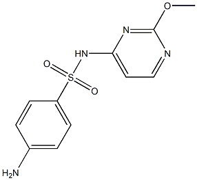 METHOXY-6-SULPHANILAMIDOPYRIMIDINE 구조식 이미지