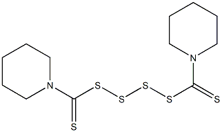 DIPENTAMETHYLEN-THIURAMTETRASULPHIDE Structure