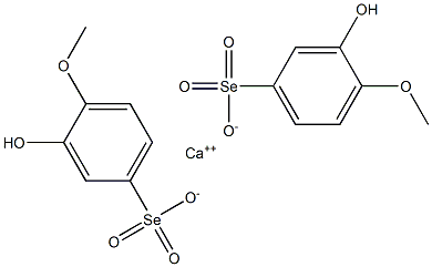 CALCIUM3-HYDROXY-4-METHOXYBENZOLSELENONATE 구조식 이미지