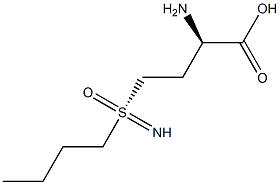 DL-BUTHIONINE-S,R-SULPHOXIMINE Structure