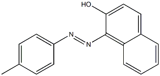 1-(PARA-TOLYLAZO)-NAPHTHOL Structure