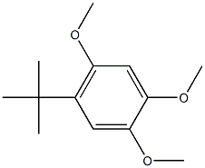 1,2,5-TRIMETHOXY-4-TERT-BUTYLBENZENE 구조식 이미지