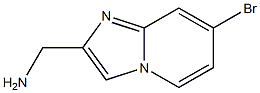 (7-Bromoimidazo[1,2-a]pyridin-2-yl)methylamine Structure
