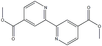 dimethyl 2,2'-bipyridine-4,4'-dicarboxylate 구조식 이미지