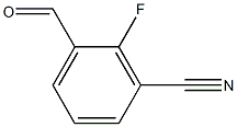 2-Fluoro-3-cyanobenzaldehyde 구조식 이미지