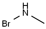 N-bromomethanamine 구조식 이미지