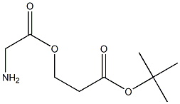 Boc-ethyl 2-aminoacetate Structure