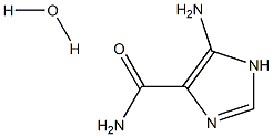 5-amino-1H-imidazole-4-carboxamide H2O Structure