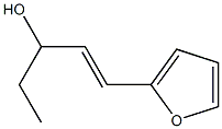 1-(2-Furyl)-1-penten-3-ol Structure