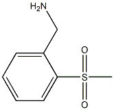 2-(Methylsulfonyl)benzylamine Structure