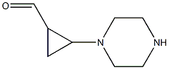 1-Cyclopropyl-2-piperazin-1-yl methanone Structure