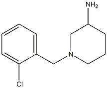 1-(2-chlorobenzyl)piperidin-3-amine Structure
