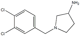 1-(3,4-dichlorobenzyl)pyrrolidin-3-amine Structure