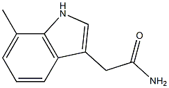 2-(7-methyl-1H-indol-3-yl)acetamide 구조식 이미지