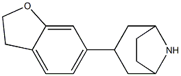 3-(2,3-dihydro-1-benzofuran-6-yl)-8-azabicyclo[3.2.1]octane Structure