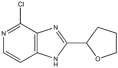 4-chloro-2-(tetrahydrofuran-2-yl)-1H-imidazo[4,5-c]pyridine 구조식 이미지