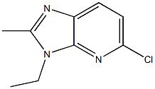 5-chloro-3-ethyl-2-methyl-3H-imidazo[4,5-b]pyridine 구조식 이미지