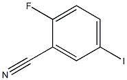 2-fluoro-5-iodobenzonitrile Structure