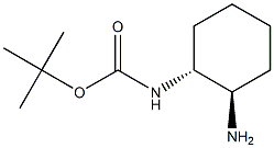 (1R,2R)-Boc-1,2-diaminocyclohexane Structure