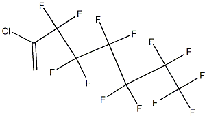 2-CHLORO-1H,1H-PERFLUOROOCTENE-1 Structure