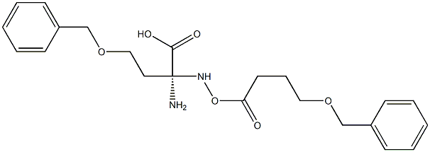 O-BENZYL-L-HOMOSERINE, (S)-2-AMINO-4-BENZOXYBUTYRIC ACID Structure