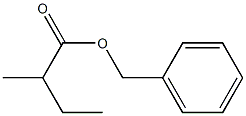 Benzyl D-2-methylbutyrate 구조식 이미지