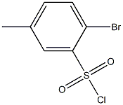 2-Bromo-5-methyl-benzenesulfonyl chloride Structure