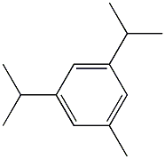 1-methyl-3,5-diisopropylbenzene Structure