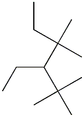 2,2,4,4-tetramethyl-3-ethylhexane 구조식 이미지