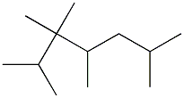 2,3,3,4,6-pentamethylheptane Structure