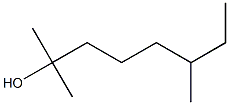 2,6-dimethyt-2-octanol Structure