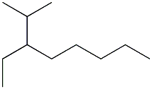 2-methyl-3-ethyloctane Structure