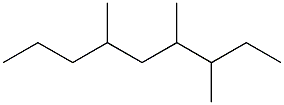 3,4,6-trimethylnonane 구조식 이미지