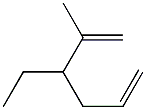 3-ethyl-2-methyl-1,5-hexadiene 구조식 이미지