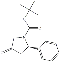 N-BOC-(2S)-2-PHENYL-4-OXOPYRROLIDINE Structure