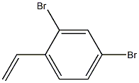 2,4-DIBROMO-1-ETHENYLBENZENE 구조식 이미지